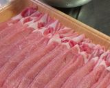 激ウマ☆豚ロース冷しゃぶごまだれトースト作り方1写真