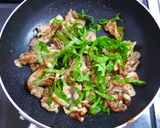 豚こま切れ肉の照り焼き（青じそ風味）作り方5写真