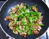 豚こま切れ肉の照り焼き（青じそ風味）作り方5写真