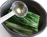 茹で時間5秒！水菜のおひたし作り方3写真