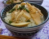 ✜煮物で簡単♪筍ご飯✜　まぜご飯作り方3写真