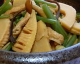 ✜煮物で簡単♪筍ご飯✜　まぜご飯作り方4写真
