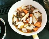 ❀たけのこ❀ぜんまい❀鶏肉の煮物❀作り方6写真