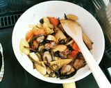 ❀たけのこ❀ぜんまい❀鶏肉の煮物❀作り方9写真