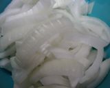 新玉ねぎのクミンソテー作り方1写真