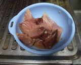 魚嫌いに捧ぐ☆ぶりno唐揚げnoニラだれ作り方1写真