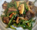 簡単♪焼き肉タレでチンジャオロース風炒め作り方4写真