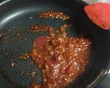 トマ味噌ソースのハンバーグ作り方7写真