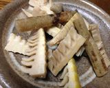 タケノコとゴボウのシンプル煮作り方5写真