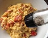 *あと一品*トマトチーズエッグ作り方6写真