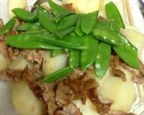 焼肉入りポテトサラダ作り方3写真