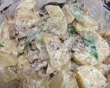 焼肉入りポテトサラダ作り方4写真
