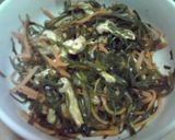 レンジで和風お惣菜！切り昆布の煮物作り方5写真