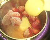 春まっさかり！イチゴとチーズのパンケーキ作り方2写真