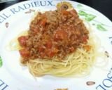 我が家のミートソーススパゲティ♪作り方7写真