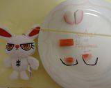 うさぎのキャラ弁当☆ブラッディーバニー作り方1写真