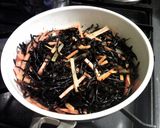 大豆とひじきの煮物作り方2写真