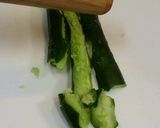 モヤシとキュウリとザーサイの炒めもの作り方1写真