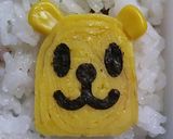 簡単キャラ弁！卵焼きのクマさん♪作り方2写真