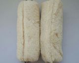 食パンで♪まるごとバナナのシナモンロール作り方7写真