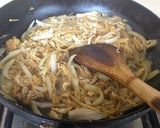 油揚げとほうれん草の和風スパゲッティー作り方3写真