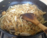 油揚げとほうれん草の和風スパゲッティー作り方3写真