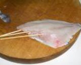 石鯛(イシダイ)の刺身作り方7写真