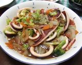 いかとキャベツのオイスター炒め作り方7写真