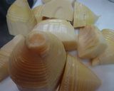旬のたけのこＤＥ甘辛炊いたん☆作り方1写真