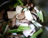 大勢用に！野菜と鶏、イカで中華風煮物作り方6写真