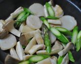 ほたてとアスパラの厚揚げステーキ作り方6写真