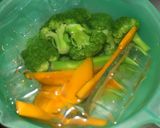 夏野菜と大豆ミートのムニエル作り方5写真