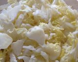 キャベツの芯で♡ミネストローネ作り方1写真
