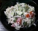 ブルガリアヨーグルト野菜サラダ作り方5写真