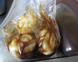 お好みソースde半熟味付け玉子作り方3写真