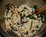 豆乳こんにゃくうどんとお揚げの中華サラダ作り方5写真
