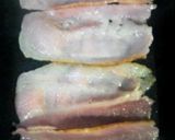 べーコンエッグ巻き…かな？お弁当に♪作り方1写真