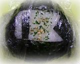 簡単キャラ弁：ふりかけこいのぼりおにぎり作り方5写真