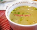 ほっこり♥わかめスープ作り方6写真