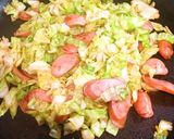 *我が家の朝ごはん*「ウイキャベ」作り方3写真