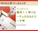 簡単！！❤フルーチェぷるるんケーキ❤作り方13写真