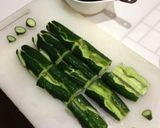 たたききゅうり 中華風作り方1写真