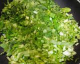 いつもの常備菜　白魚とかぶ菜のごま炒め作り方1写真
