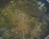 いつもの常備菜　白魚とかぶ菜のごま炒め作り方2写真