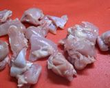 タケノコと鶏もも肉の甘辛煮作り方2写真