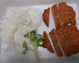 さつま揚げ入り玉子丼・貝割れ大根のせ作り方2写真