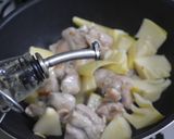タケノコと鶏もも肉の甘辛煮作り方7写真