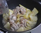 タケノコと鶏もも肉の甘辛煮作り方8写真