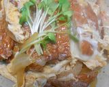 さつま揚げ入り玉子丼・貝割れ大根のせ作り方8写真