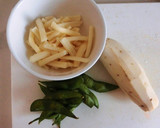 さっくりほくうま♫じゃがチーズのかき揚げ作り方1写真
